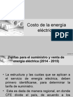 Costo de La Energía