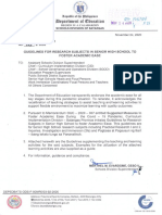 Division Memorandum - s2020 - 453