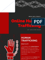 Online Human Trafficking: Media and Literacy
