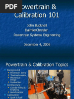 Powertrain & Calibration 101