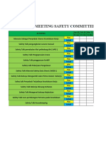 Safety Talk Schedule 2020