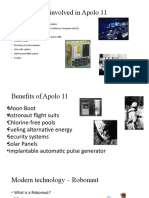 Technologies Involved in Apolo 11