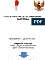 Sistem Dan Dinamika Demokrasi Pancasila