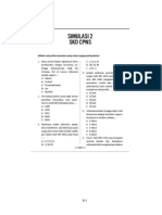 Simulasi CPNS SKD +kunci PDF