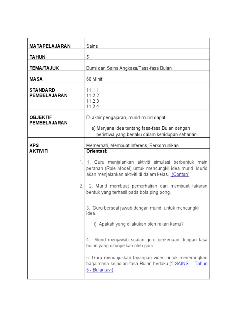 1 Rancangan Pengajaran Harian Pdf