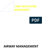 Airway + Ventilation