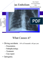 Arterial Gas Embolism