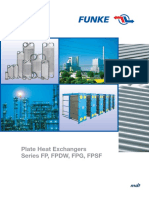 Plate Heat Exchangers Series FP, FPDW, FPG, FPSF