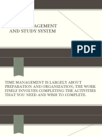 Time Management and Study System