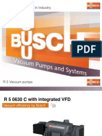 Vacuum Efficiency by Busch R 5 Pumps