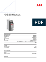 PSR25-600-11 Softstarter: Product-Details