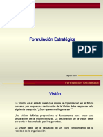 Formulación estratégica