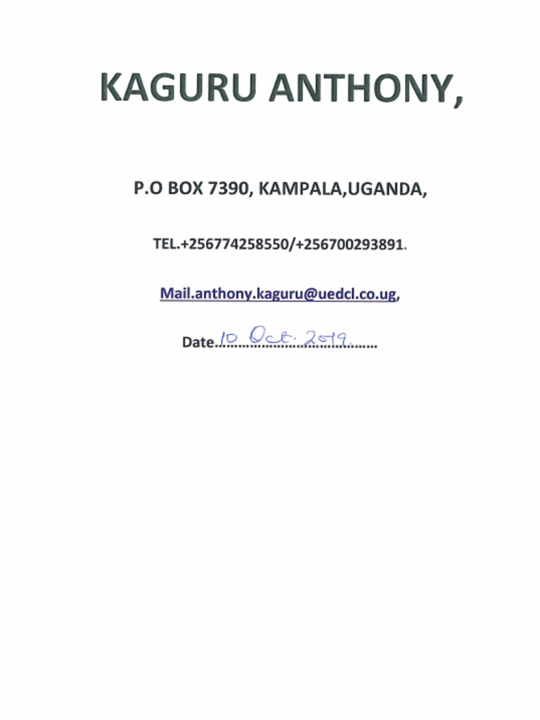 Kaguru Anthony | PDF