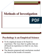 11 Methods of Investigation PDF