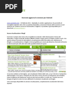 Aggiornamento Evernote per Android