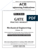 MECH GATE Practice Questions With Solutions Volume-2