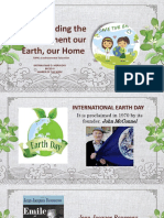 Safeguarding The Environment Our Earth, Our Home: TOPIC: Environmental Education