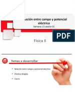 Relación Entre Campo y Potencial Eléctrico