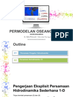 Permodelan - Hidrodinamika - Pengantar DL (12 Nov 2020) - Sharing PDF