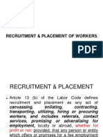 Recruitment - Placement