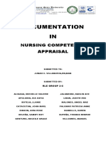 Documentation IN: Nursing Competency Appraisal