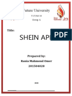 Shein App: Future University