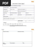 Assignment 2 Front Sheet: Qualification BTEC Level 5 HND Diploma in Computing