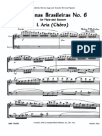 Vlla Lobos - Bachianas Brasileiras 6 (Flute and Basson)