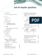 Answers To End-Of-Chapter Questions: © Cambridge University Press 2014 IGCSE Physics