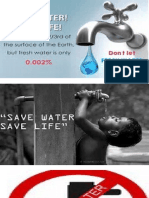 Save Water Save Life