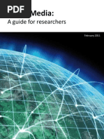Download Social media A guide for researchers by AJCann SN48590125 doc pdf