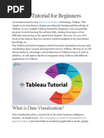 Tableau Tutorial For Beginners 2