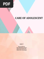 Care of Adolescent