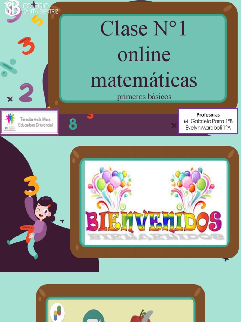 Clase Online N1 Mate Primeros Final | PDF | Planets | Saturn