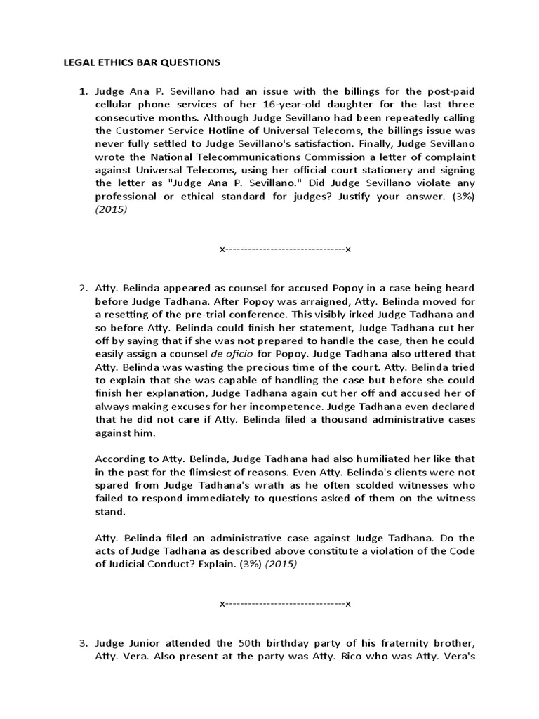 Judicial Ethics and Conduct Issues | PDF | Judge | Judiciaries