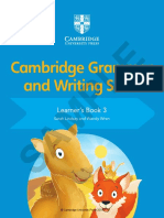 Cambridge Grammar & Writing Skills Learner's Book 3