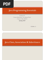 07 Sp20 Java Programming Essentials