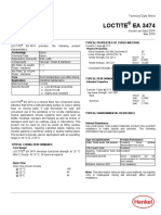 Loctite EA 3474: Technical Data Sheet