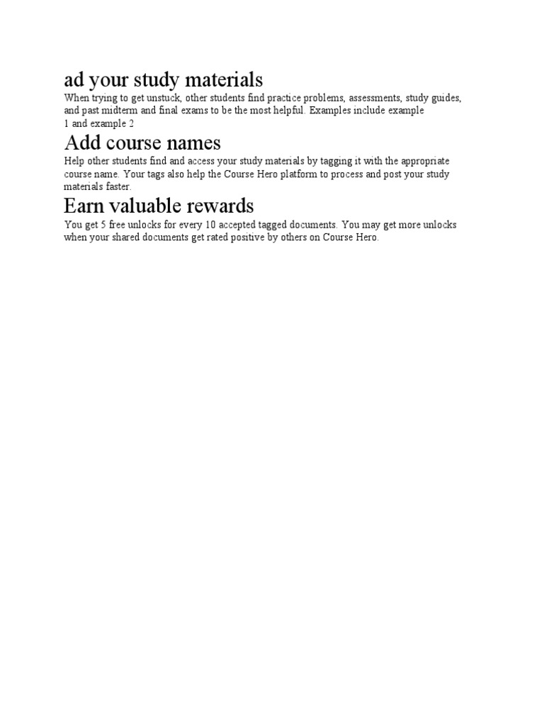 Ad Your Study Materials | PDF | Art | Computers