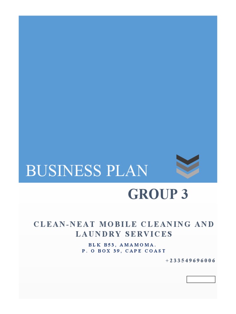 Laundry Business Plan PDF Marketing Business