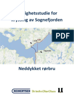 Mulighetsstudie For Kryssing Av Sognefjorden