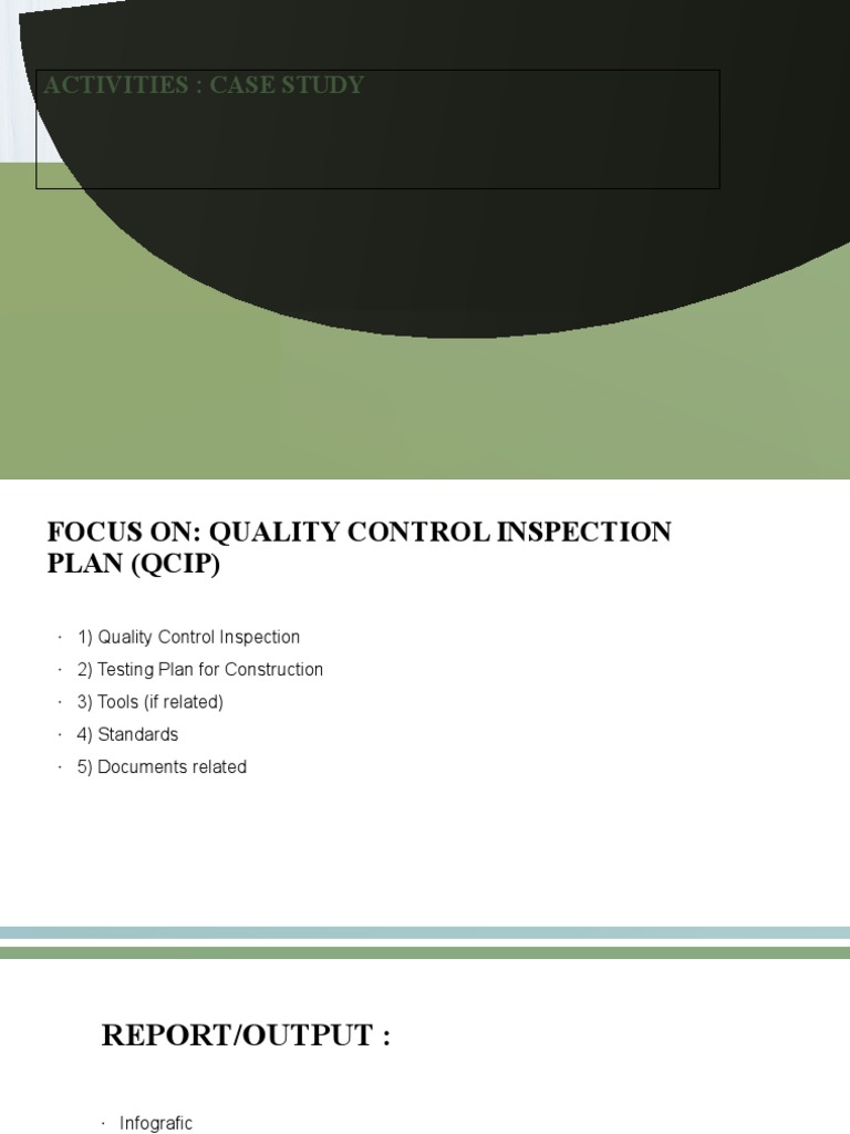 Quality Management in Construction QCIP | PDF | Technology & Engineering
