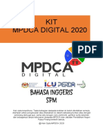 Mpdca Digital 2020: Bahasa Inggeris SPM