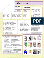 Sebastian Meza 7087: Write The Verb To Be and Change To Short Form