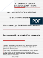 2. ЕМ Инструменти за електрична мерења