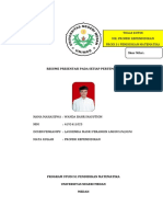 Tugas Rutin Mk. Profesi Kependidikan Prodi S1 Pendidikan Matematika