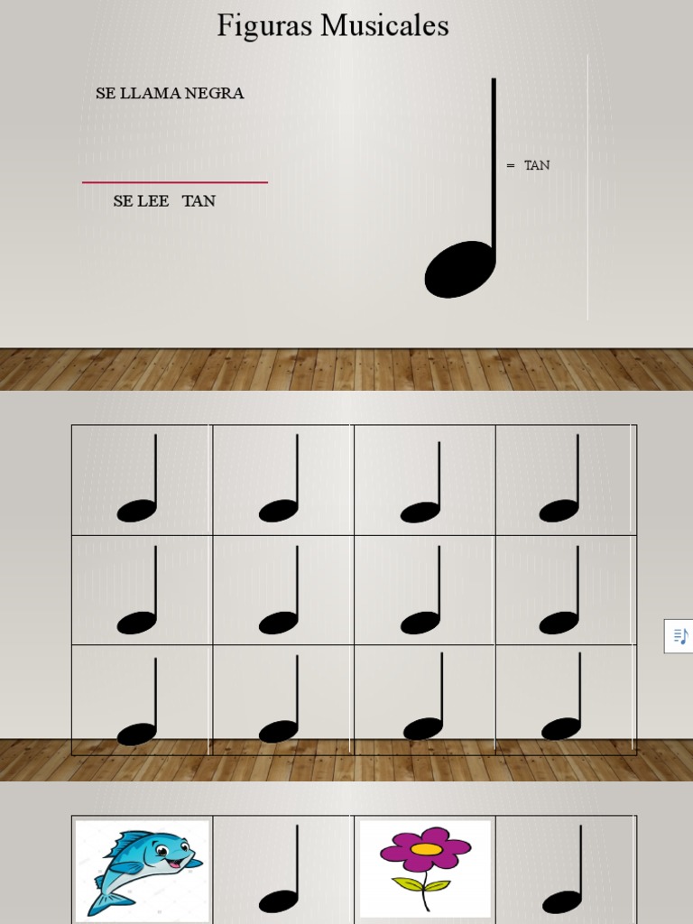 Lectura Ritmica Con Figuras Musicales | PDF