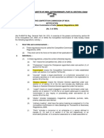 CCI General) Regulations, 2009