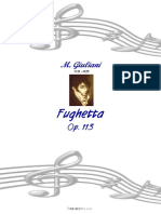 M. Giuliani Fughetta (Little Fugue) Op. 113 PDF
