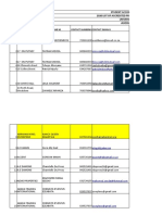 POSA List of 15 July 2020